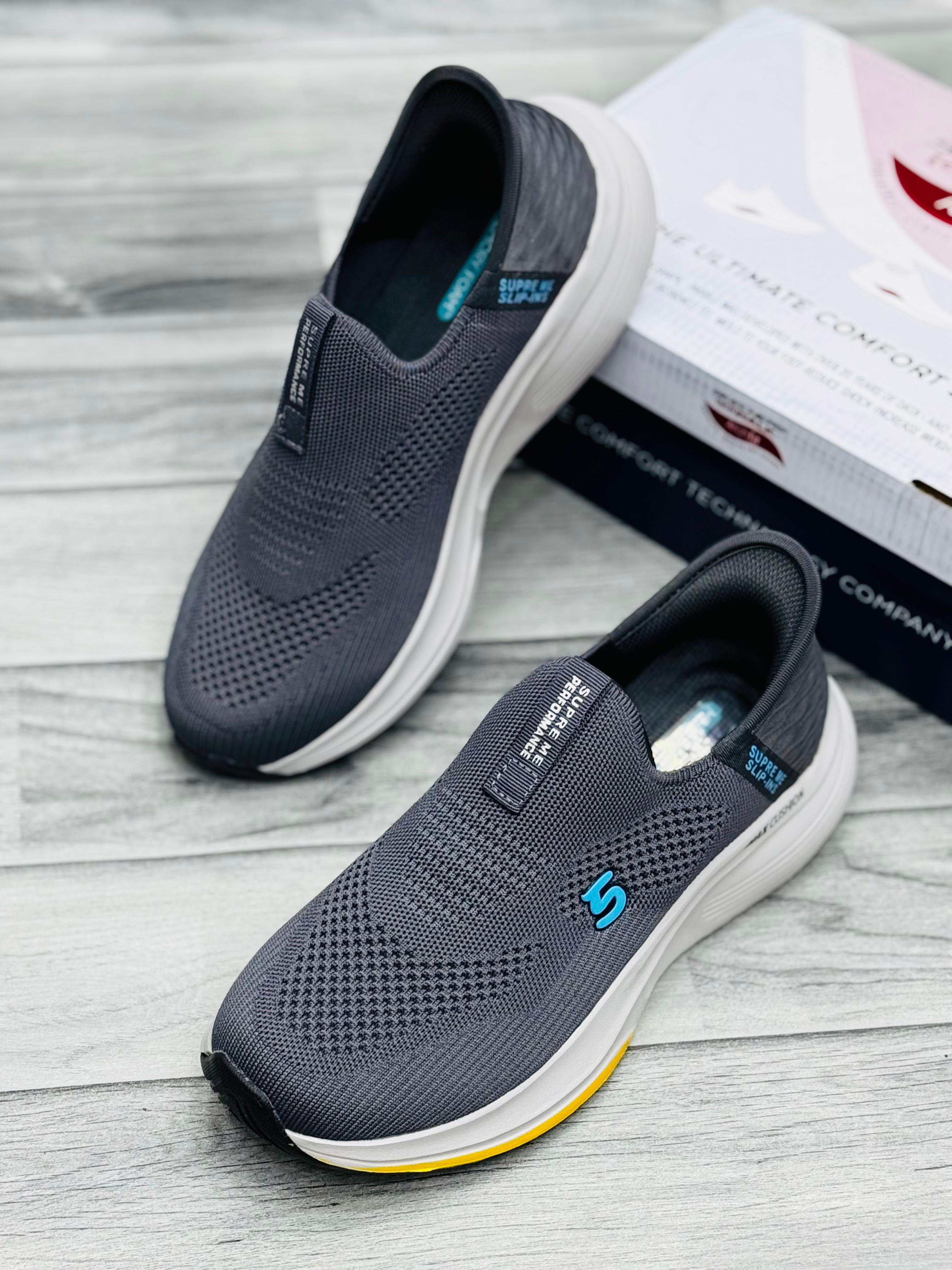 𝗦𝗸𝗲𝗰𝗵𝗲𝗿𝘀 𝗦𝘂𝗽𝗿𝗲𝗺𝗲 𝗠𝗮𝘅 𝗖𝘂𝘀𝗵𝗶𝗼𝗻 𝗠𝗲𝗺𝗼𝗿𝘆 𝗙𝗼𝗮𝗺 - 𝗗𝗮𝗿𝗸 𝗚𝗿𝗲𝘆