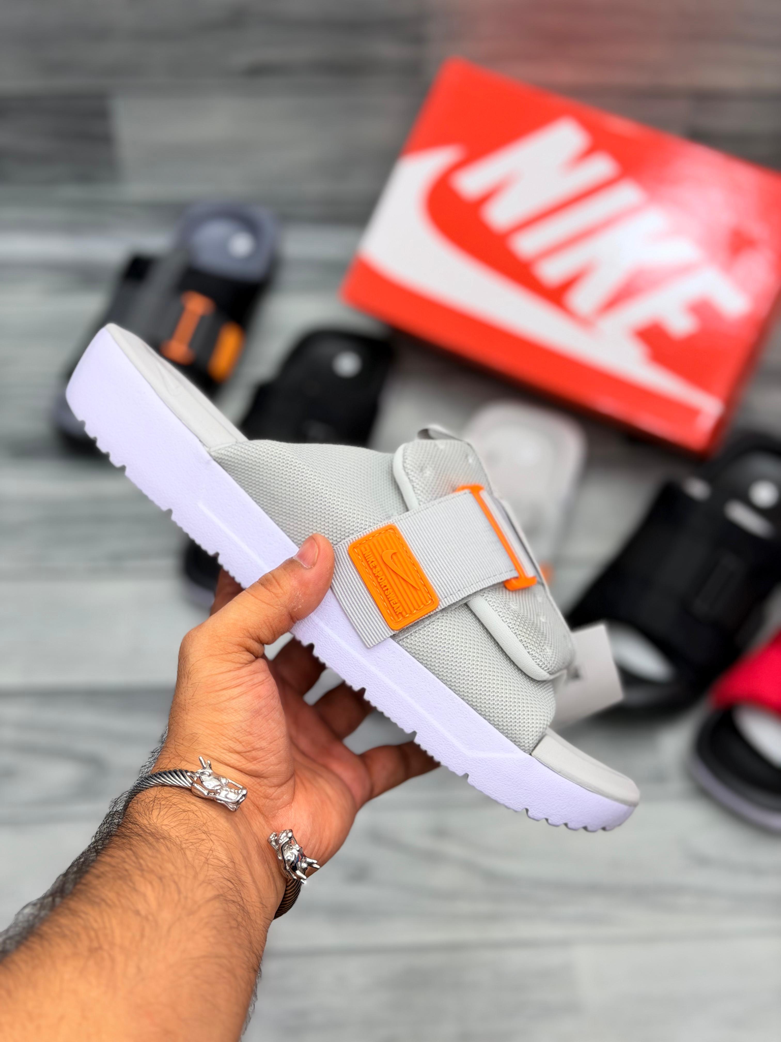 𝗡𝗶𝗸𝗲 𝗔𝘀𝘂𝗻𝗮 𝟯 𝗦𝗹𝗶𝗱𝗲𝘀 - 𝗚𝗿𝗲𝘆 𝗪𝗵𝗶𝘁𝗲 - 𝗢𝗿𝗶𝗴𝗶𝗻𝗮𝗹